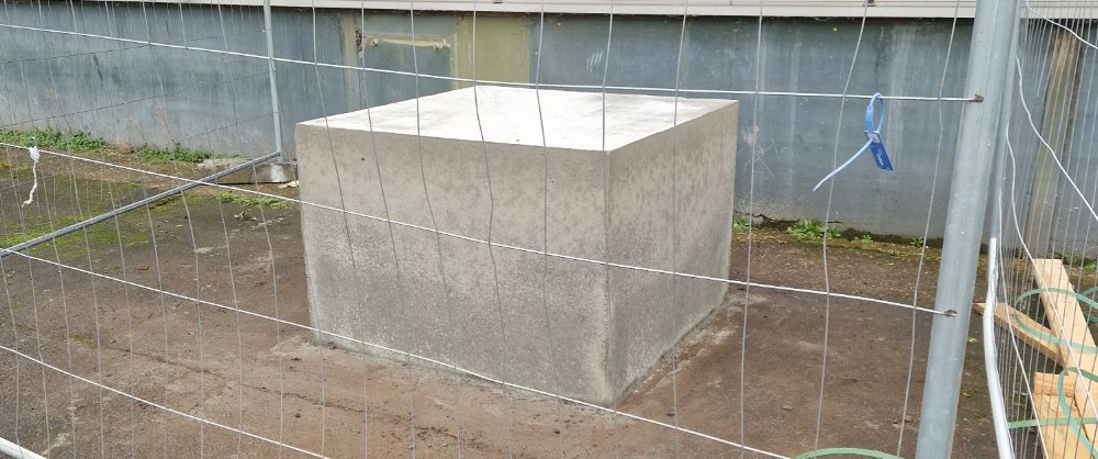 Fondation béton près de Maubeuge