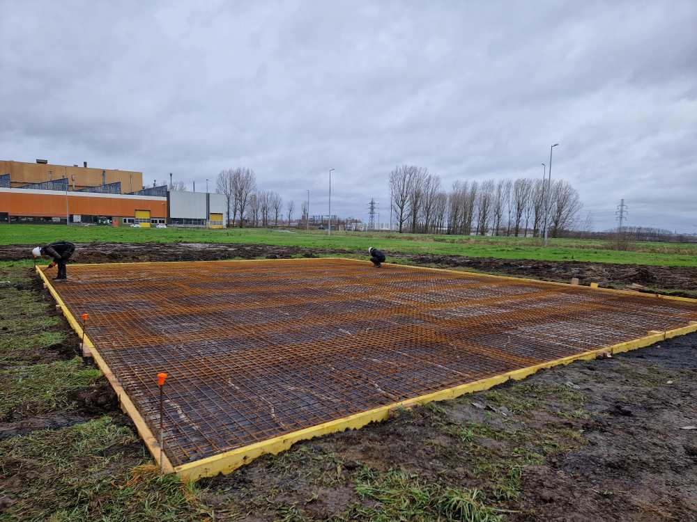 Radier béton près de Maubeuge